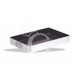Tegame In Alluminio, Antiaderente, 2 Maniglie Snodate, L 50 Cm X P 30 Cm X H 7 Cm