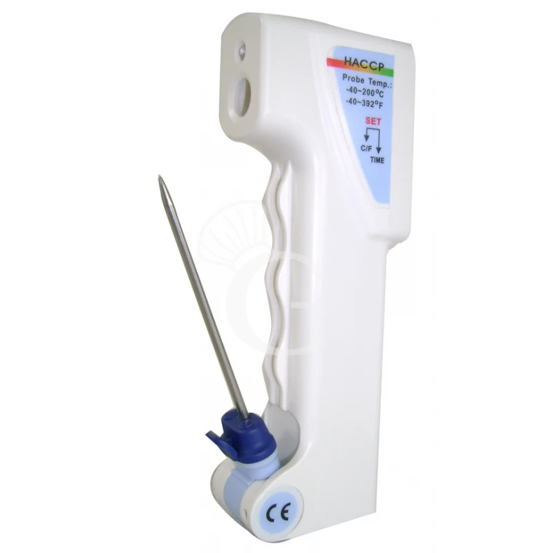 Termometro A Infrarossi Con Sonda Ad Ago -40°C/+280°C 3 Termometro A Infrarossi Con Sonda Ad Ago -40°C/+280°C