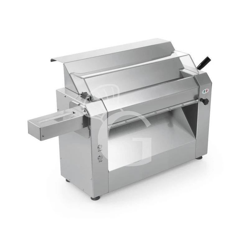 Tirapasta Elettrica Monofase L 375 Mm X P 700 Mm X H 545 Mm Con Rulli In Acciaio Inox 420 Mm 4 Tirapasta Elettrica Monofase L 375 Mm X P 700 Mm X H 545 Mm Con Rulli In Acciaio Inox 420 Mm - immagine 2