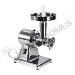 Tritacarne Monofase Gruppo Macinazione Inox 160 Kg/h L 250 Mm X P 400 Mm X H 500 Mm