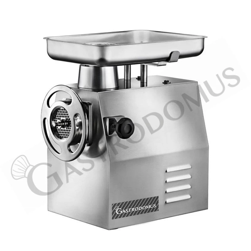 Tritacarne Monofase Gruppo Macinazione Inox 300/500 Kg/h L 490 Mm X P 340 Mm X H 530 Mm 3 Tritacarne Monofase Gruppo Macinazione Inox 300/500 Kg/h L 490 Mm X P 340 Mm X H 530 Mm