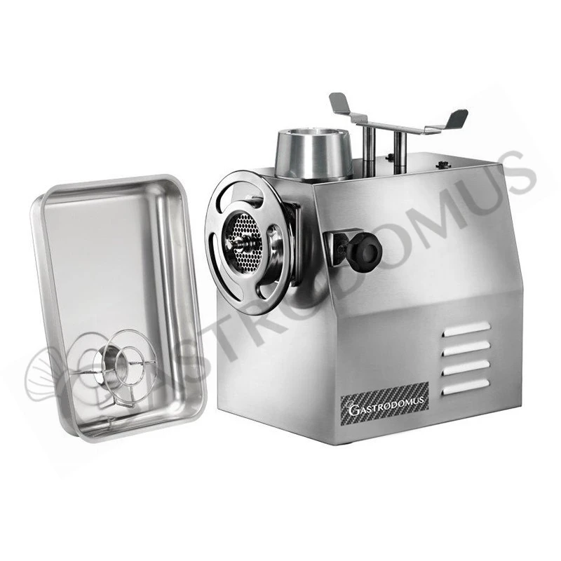 Tritacarne Monofase Gruppo Macinazione Inox 300/500 Kg/h L 490 Mm X P 340 Mm X H 530 Mm 4 Tritacarne Monofase Gruppo Macinazione Inox 300/500 Kg/h L 490 Mm X P 340 Mm X H 530 Mm - immagine 2