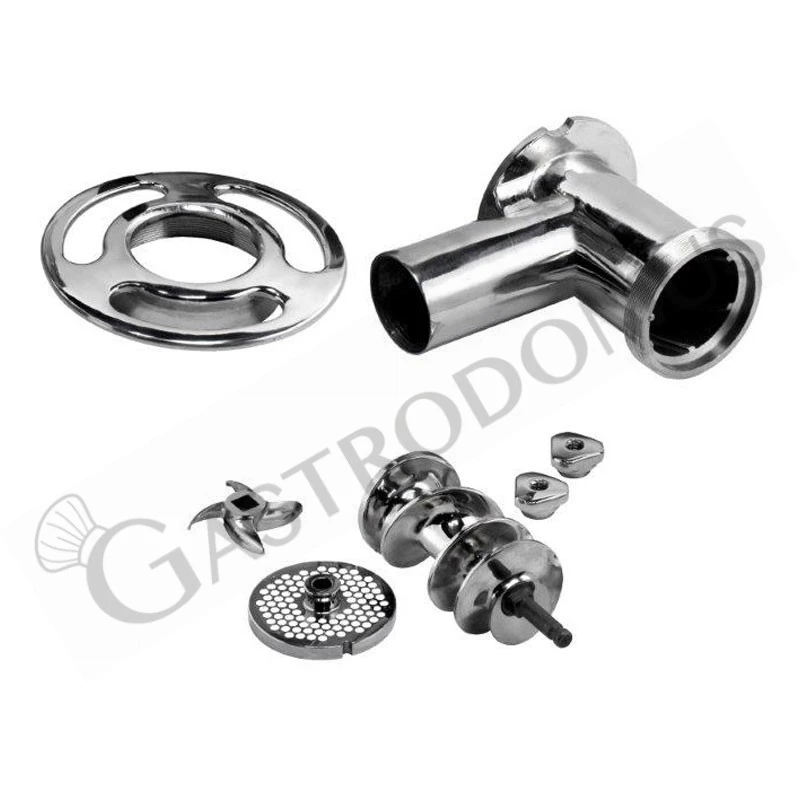 Tritacarne Monofase Gruppo Macinazione Alluminio 150/250 Kg/h L 420 Mm X P 300 Mm X H 520 Mm 4 Tritacarne Monofase Gruppo Macinazione Alluminio 150/250 Kg/h L 420 Mm X P 300 Mm X H 520 Mm - immagine 2