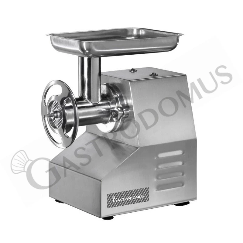 Tritacarne Monofase Gruppo Macinazione Alluminio 150/250 Kg/h L 420 Mm X P 300 Mm X H 520 Mm 3 Tritacarne Monofase Gruppo Macinazione Alluminio 150/250 Kg/h L 420 Mm X P 300 Mm X H 520 Mm