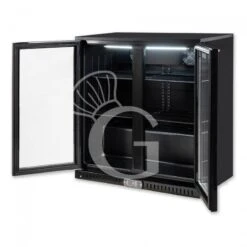 Vetrina Frigo Ventilata Da Banco O Retrobanco Orizzontale, 2 Porte Battenti 212 LT - Temperatura 2°C/+8°C -Vendite Gastrodomus vetrina frigo ventilata da banco o retrobanco orizzontale 2 porte battenti 212 lt temperatura 2c8c 4