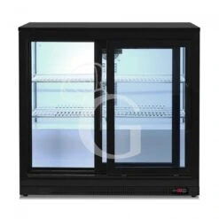 Vetrina Frigo Ventilata Da Banco O Retrobanco Orizzontale, 2 Porte Scorrevoli 191 LT - Temperatura 0°C/+10°C -Vendite Gastrodomus vetrina frigo ventilata da banco o retrobanco orizzontale 2 porte scorrevoli 191 lt temperatura 0c10c 3