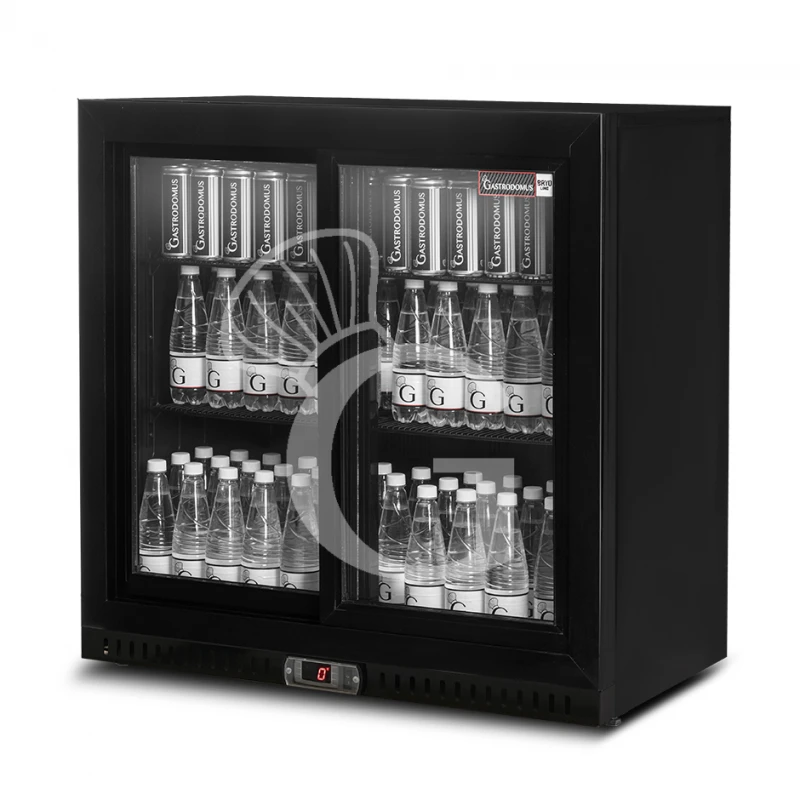 Vetrina Frigo Ventilata Da Banco O Retrobanco Orizzontale 2 Porte Scorrevoli 212 LT - Temperatura 2°C/+8°C 5 Vetrina Frigo Ventilata Da Banco O Retrobanco Orizzontale 2 Porte Scorrevoli 212 LT - Temperatura 2°C/+8°C - immagine 3