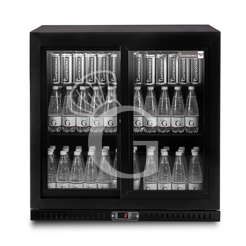 Vetrina Frigo Ventilata Da Banco O Retrobanco Orizzontale 2 Porte Scorrevoli 212 LT - Temperatura 2°C/+8°C 3 Vetrina Frigo Ventilata Da Banco O Retrobanco Orizzontale 2 Porte Scorrevoli 212 LT - Temperatura 2°C/+8°C