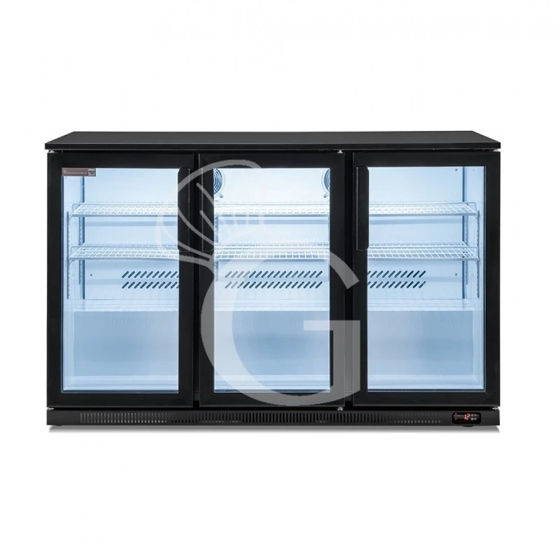 Vetrina Frigo Ventilata Da Banco O Retrobanco Orizzontale, 3 Porte Battenti 295 LT - Temperatura 0°C/+10°C 5 Vetrina Frigo Ventilata Da Banco O Retrobanco Orizzontale, 3 Porte Battenti 295 LT - Temperatura 0°C/+10°C - immagine 3