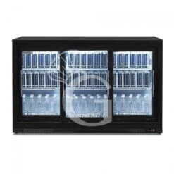 Vetrina Frigo Ventilata Da Banco O Retrobanco Orizzontale, 3 Porte Scorrevoli 295 LT - Temperatura 0°C/+10°C