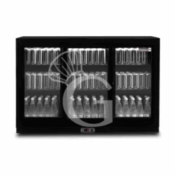 Vetrina Frigo Ventilata Da Banco O Retrobanco Orizzontale 3 Porte Scorrevoli 328 LT - Temperatura 2°C/+8°C