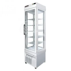 Vetrina Pasticceria Refrigerata Statico 250 LT +2°C/+10°C 4 Lati Vetro