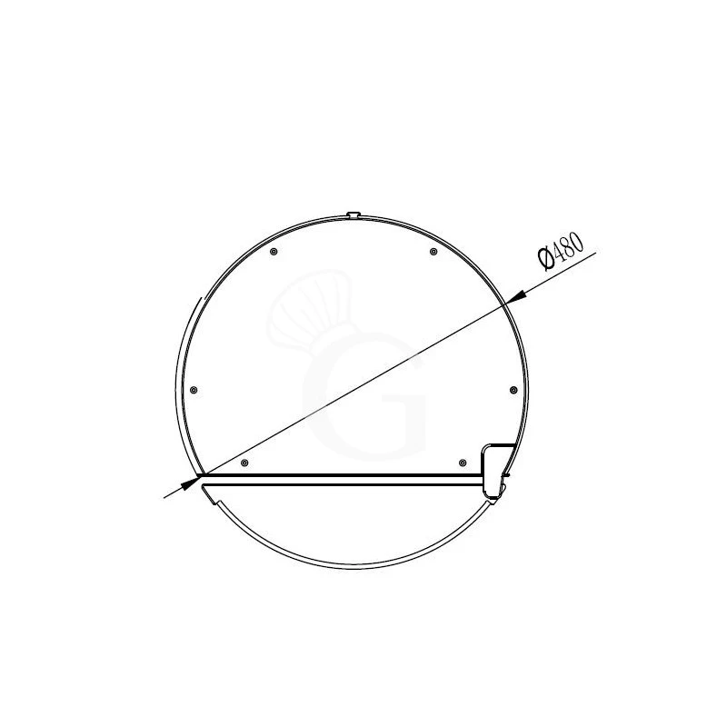 Vetrina Pasticceria Refrigerata Ventilato 100 LT +2°C/+8°C 5 Vetrina Pasticceria Refrigerata Ventilato 100 LT +2°C/+8°C - immagine 3