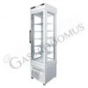 Vetrina Pasticceria Refrigerata Ventilato 250 LT -25°C/+5°C 4 Lati Vetro -Vendite Gastrodomus vetrina pasticceria refrigerata ventilato 250 lt 25c5c 4 lati vetro