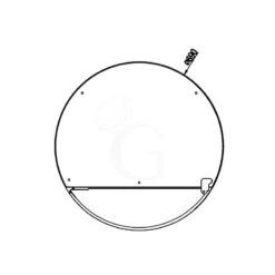 Vetrina Pasticceria Refrigerata Ventilato 360 LT +2°C/+8°C -Vendite Gastrodomus vetrina pasticceria refrigerata ventilato 360 lt 2c8c 2