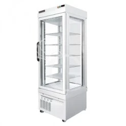 Vetrina Pasticceria Refrigerata Ventilato 405 LT -5°C/+10°C 3 Lati Vetro