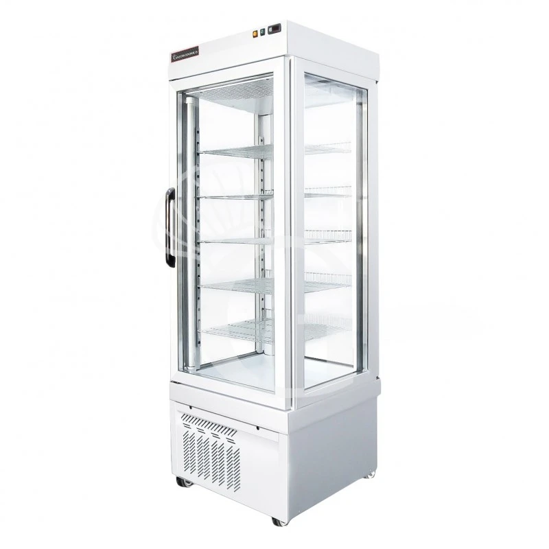 Vetrina Pasticceria Refrigerata Ventilato 430 LT -25°C/+5°C 4 Lati Vetro 3 Vetrina Pasticceria Refrigerata Ventilato 430 LT -25°C/+5°C 4 Lati Vetro