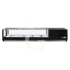 Vetrina Sushi 5 Bacinelle GN1/2 190 W L 1800 Mm X P 425 Mm X H 295 Mm