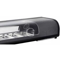 Vetrina Sushi 8 Bacinelle GN1/3 0,19 KW L 1800 Mm X P 420 Mm X H 290 Mm -Vendite Gastrodomus vetrina sushi capacita 8 bacinelle gn13 4
