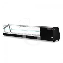 Vetrina Tapas 5 Bacinelle GN1/2 0,16 KW L 1740 Mm X P 395 Mm X H 375 Mm -Vendite Gastrodomus vetrina tapas 5 bacinelle gn12 160 w 2