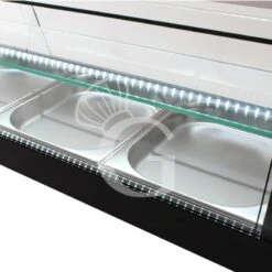 Vetrina Tapas 5 Bacinelle GN1/2 0,16 KW L 1740 Mm X P 395 Mm X H 375 Mm -Vendite Gastrodomus vetrina tapas 5 bacinelle gn12 160 w 6