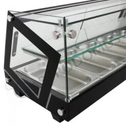 Vetrina Tapas 5 Bacinelle GN1/3 160 W L 1295 Mm X P 395 Mm X H 375 Mm -Vendite Gastrodomus vetrina tapas 5 bacinelle gn13 160 w l 1295 mm x p 395 mm x h 375 mm 4