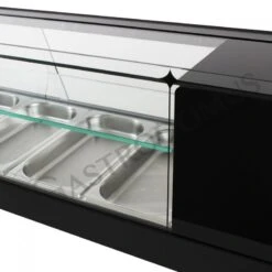 Vetrina Tapas 5 Bacinelle GN1/3 160 W L 1295 Mm X P 395 Mm X H 375 Mm -Vendite Gastrodomus vetrina tapas 5 bacinelle gn13 160 w l 1295 mm x p 395 mm x h 375 mm 5